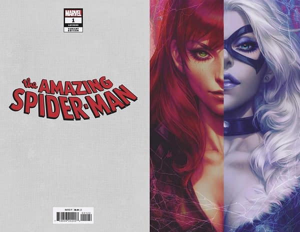 Cover image for AMAZING SPIDER-MAN 1 ARTGERM VIRGIN VARIANT