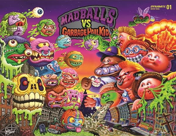Garbage Pail Kids VS Madballs In New Dynamite Comic