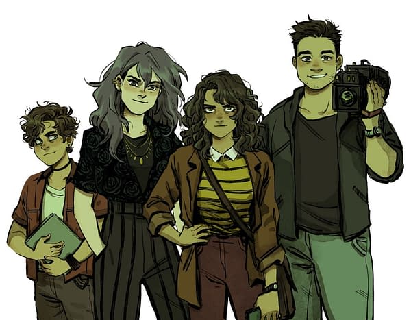 Bowen McCurdy's Cover Your Tracks - A Queer OGN For Post-Apocalypse