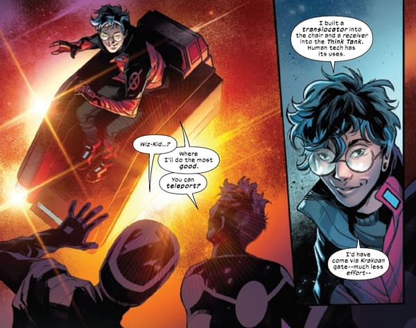 King In Black - Reptil Returns, X-Men Teleport And Black Knighting