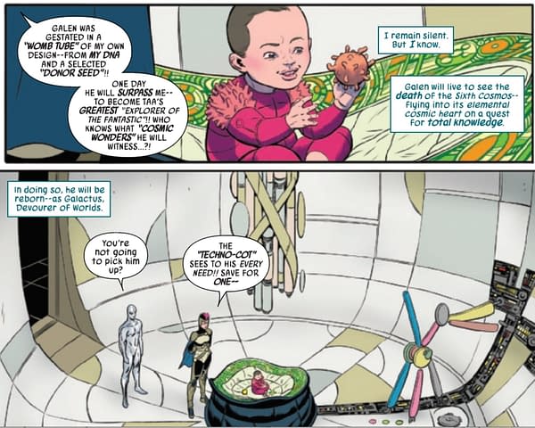 Galactus Needs His Nappy Changing In Defenders #2 (Spoilers)