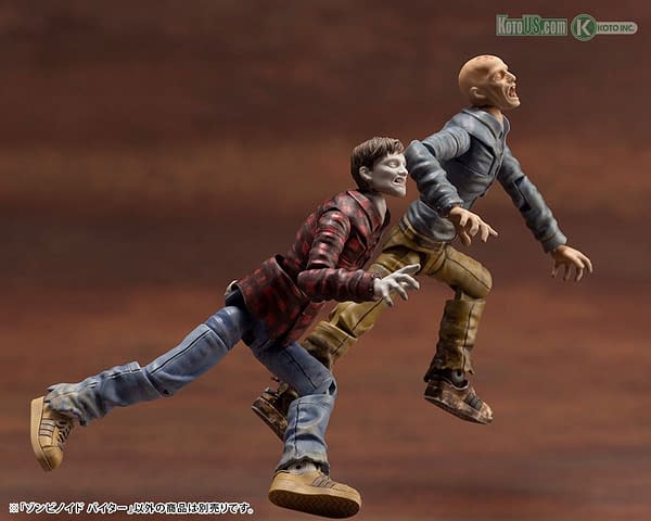 Kotobukiya Reveals End of Heroes 1/24th Scale Zombie Figures