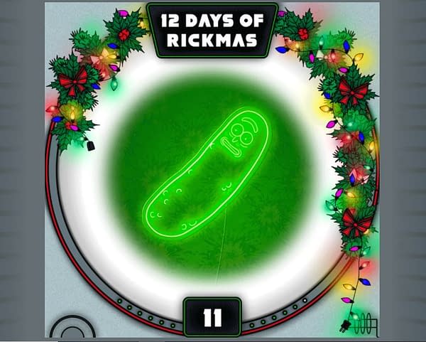 Rick and Morty: The 12 Days of Rickmas Day #11 (Image: Adult Swim screencap)