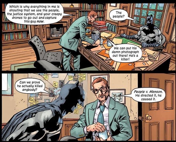 Pour The Batman's Grave # 9, Bryan Hitch s'en prend au menton