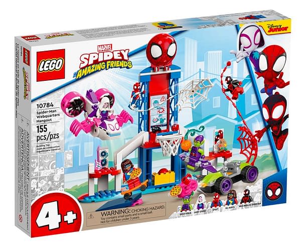 Spider-Man Webquarters Hangout Comes to Life with LEGO