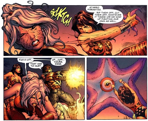 Zealot Cosplays As Wonder Woman &#8211; And Starro? Urban Legends Spoilers