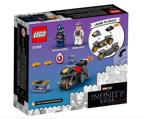 Captain America and Black Panther Kid-Friendly LEGO Sets Arrive
