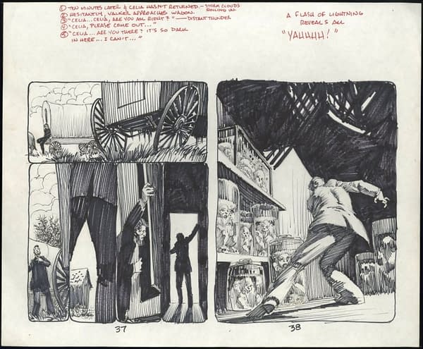 Bernie Wrightson Batman, Freak Show, Frankenstein Original Art Auction
