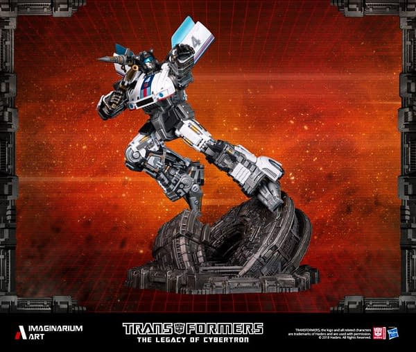 Transformers Autobot Jazz Statue 2