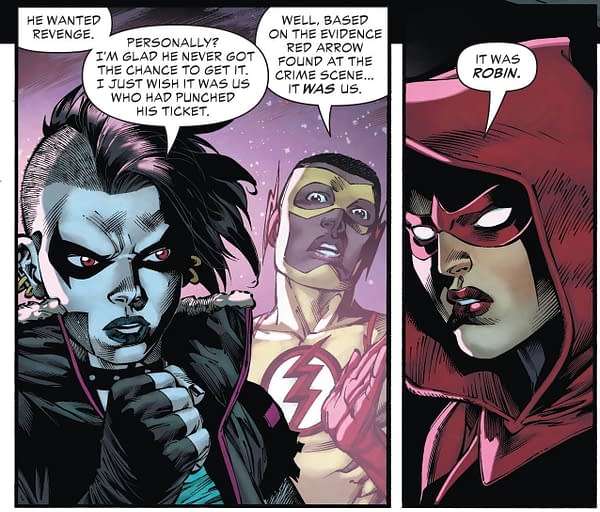 Damian Wayne Murderer In Teen Titans 43 And The Future