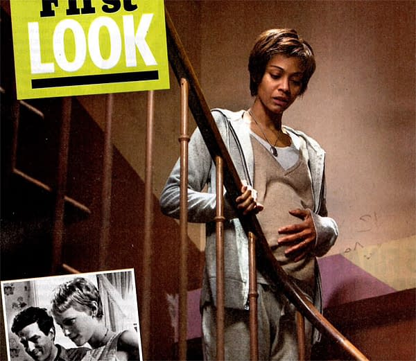 First Look At Zoe Saldana In NBC's Rosemary's Baby Remake