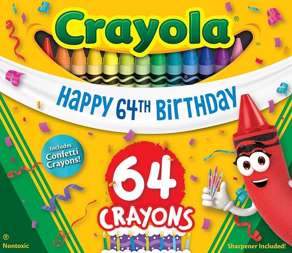Crayola Announces Limited-Edition 64-Carat 64th Anniversary Crayon Box