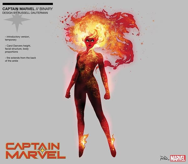 Captain Marvel Replaced in Her Own Comic This May... by Binary?!