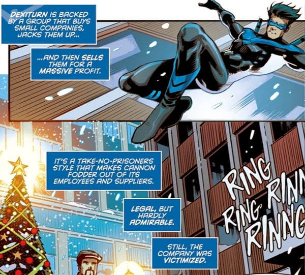 Does Nightwing #76 Openly Criticise DC Comics Owners Warners/AT&T?