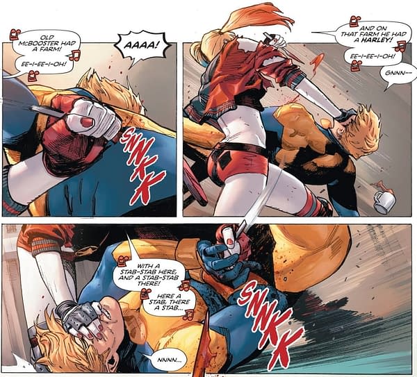 Was Heroes In Crisis About Harley Quinn Falling For Booster Gold?