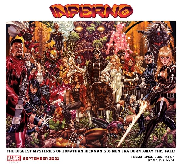 Jonathan Hickman and Valerio Schiti's Inferno From Marvel Comics