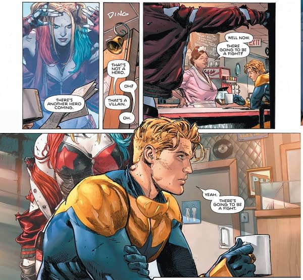 Harley Quinn Loves Booster Gold... To Death?