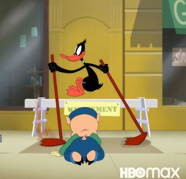 Looney Tunes Cartoons preview finds Daffy one stuck duck, courtesy of HBO Max.