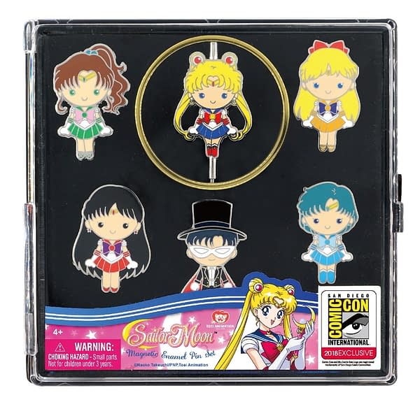 Monogram SDCC Exclusive Sailor Moon Pin Set