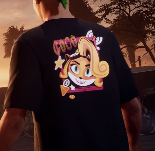 You know what you need? A Coco shirt. Courtesy of Activision.