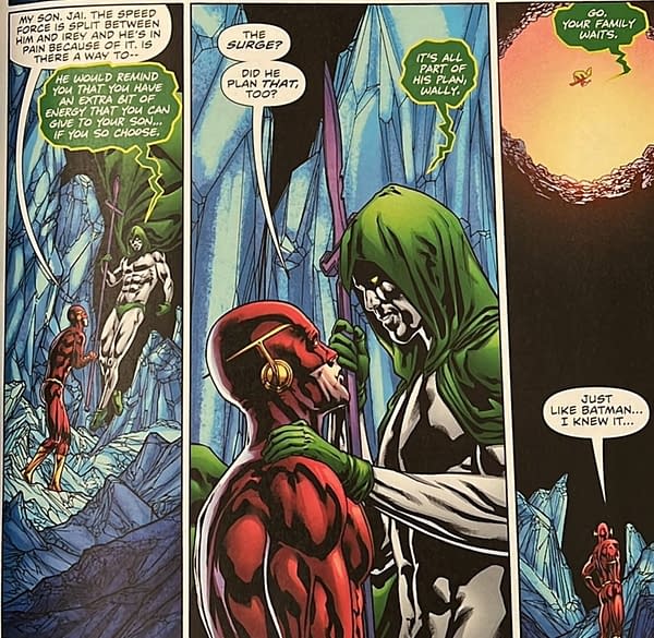 DC ComicsGod Saves Wally West's Son & Gives Him A Flash-Style Superhero Name?