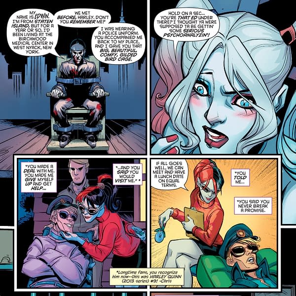 The First Appearance Of One Of The Three Jokers Harley Quinn 2013 9