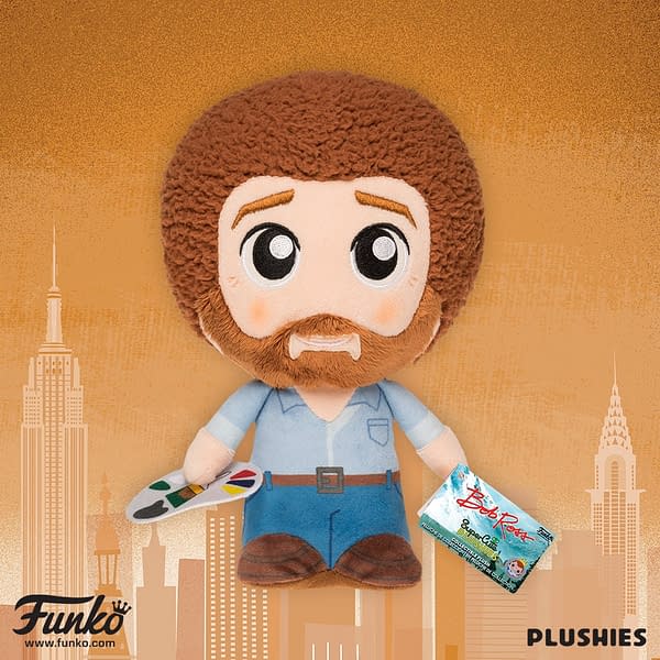 bob ross plush toy