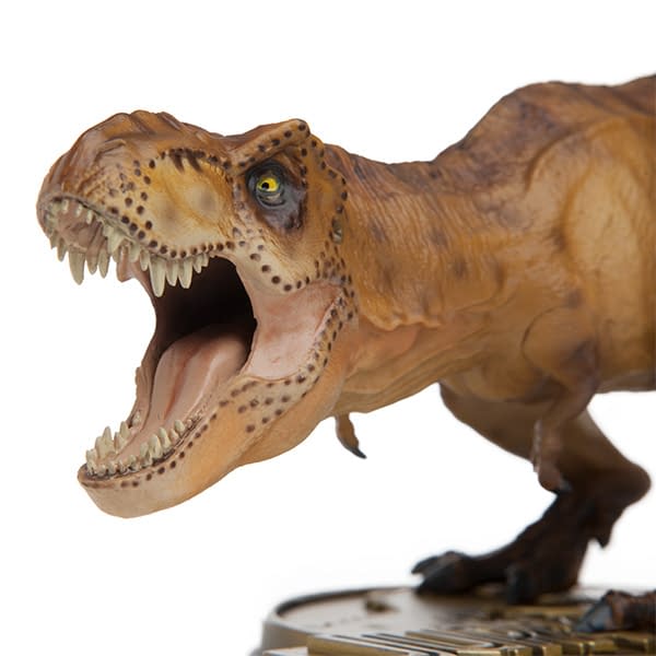 Jurassic Park's T-Rex Gets a New Statue Exclusive to ThinkGeek