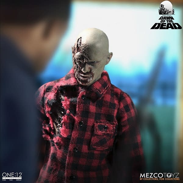 Mezco One 12 Collective Dawn of the Dead Boxed Set Sealed! 