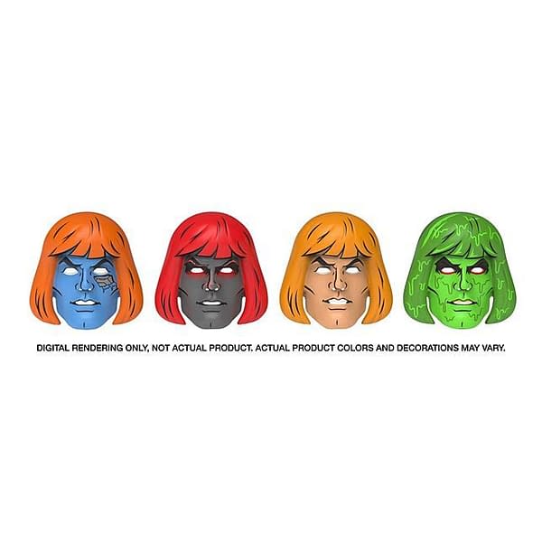Mattel SDCC Exclusive Masters of the Universe Masks