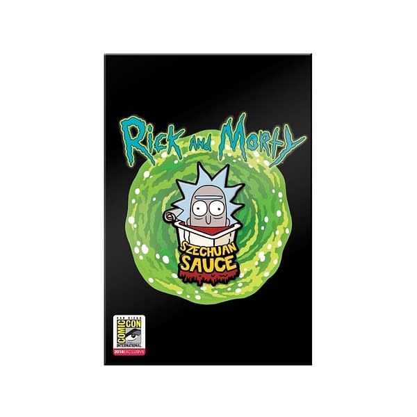 Rick and Morty Pin SDCC
