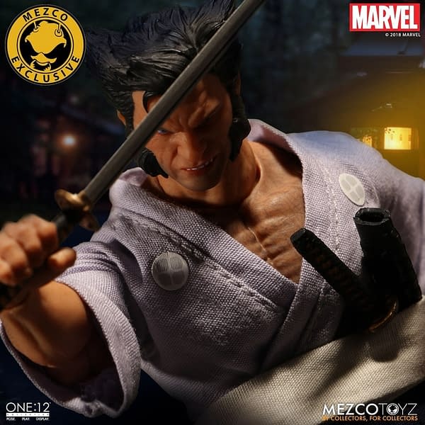 mezco ronin wolverine