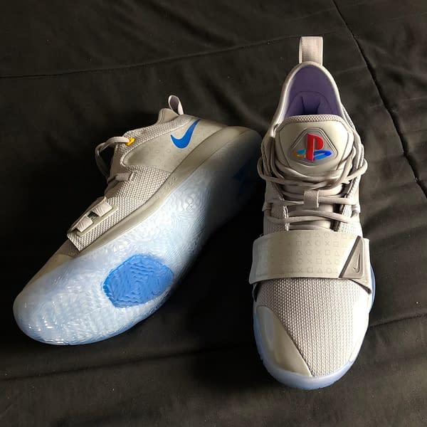 nike pg 2.5 sony playstation grey