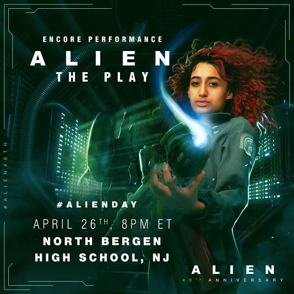 High School Drama Production of 'Alien' Continuation Set for Alien Day, April 26th!