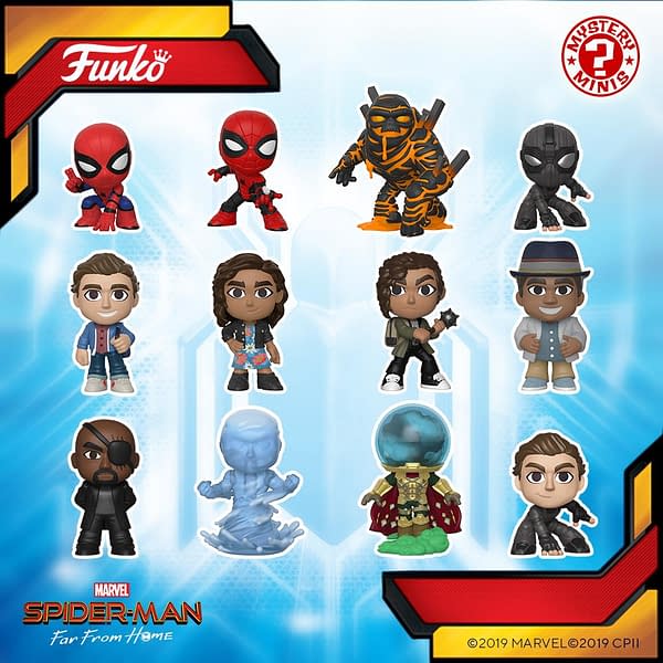 Funko Shows Off Villains of 'Spider-Man: Far From Home'