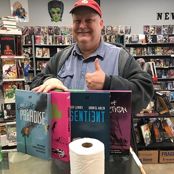 The Comic Store Giving Away Toilet Roll With Every $50 Spent