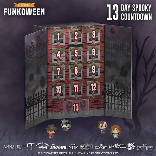 13 Day Spooky Advent Calendar from Funko.