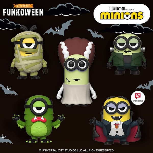 Minions Crossover with Universal Monsters for New Funko Pops