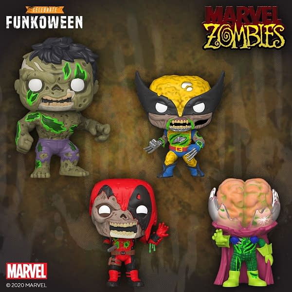 Marvel Zombies Funko Pops Reveal for Funkoween