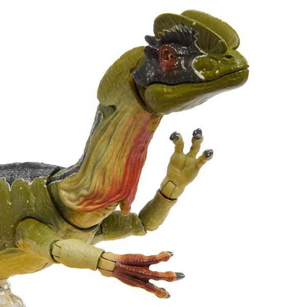 Jurassic Park Amber Collection Adds Dennis Nedry and Dilophosaurus