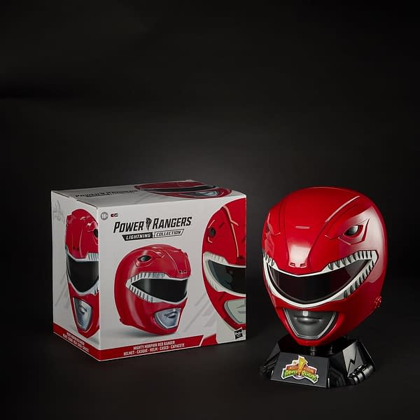 Power Rangers Red Ranger Replica Helmet Announced by Hasbro