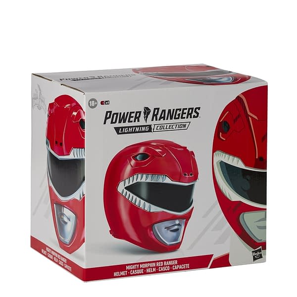 Power Rangers Red Ranger Replica Helmet Announced by Hasbro