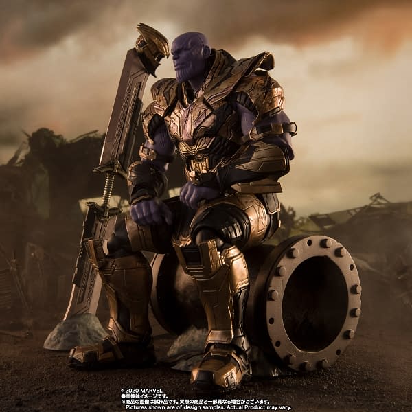 Thanos Prepares For War with New S.H. Figuarts Figure
