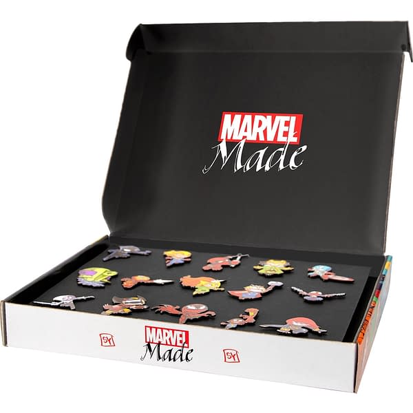 A photo of the Marvel Made box.