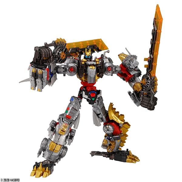 Transformers Dinobots Return to Form Volcanicus with Hasbro