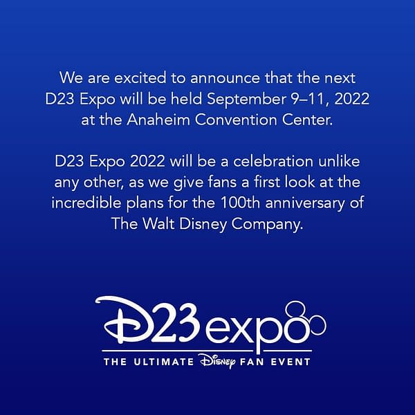 Disney Moves the D23 Expo from 2021 to 2022