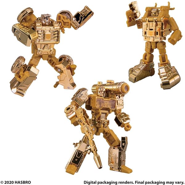 Transformers Go Gold with New Hasbro Pulse Exclusives 