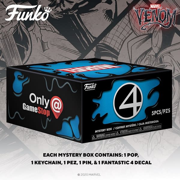 Venomized Fantastic Four Rise on Black Friday from Funko