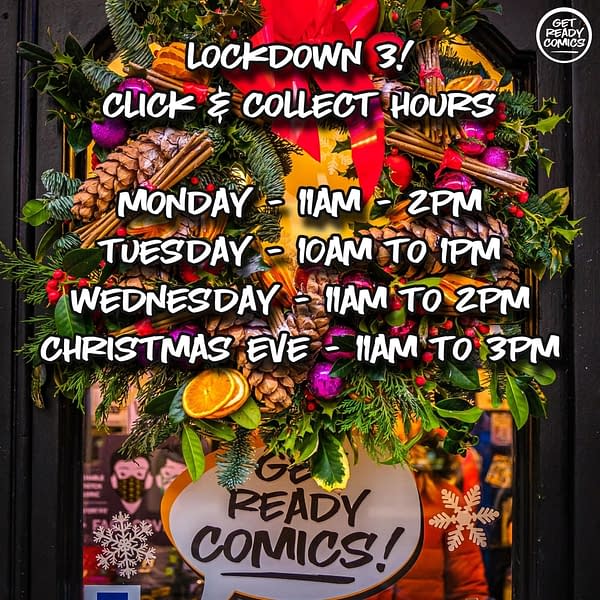 When you're a comic book store in level 4 lockdown - London and the South East