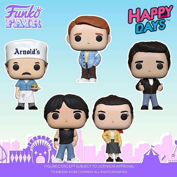 Funko Fair TV Reveals - Bewitched, Frasier, and Happy Days